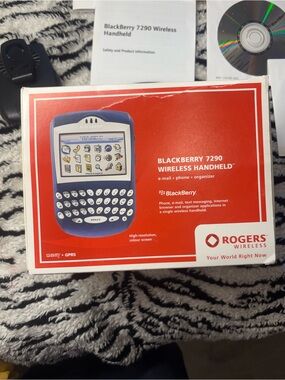 BlackBerry 7290 Wireless Handheld Holster Compatible - Blue